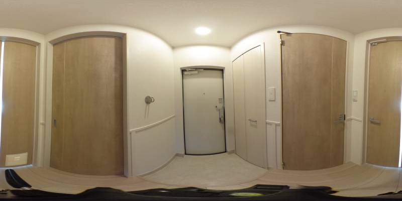 パノラマ画像玄関