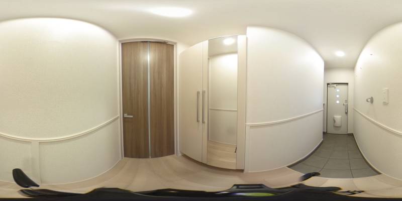 パノラマ画像玄関