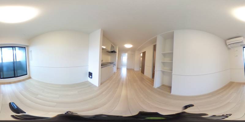 パノラマ画像リビング