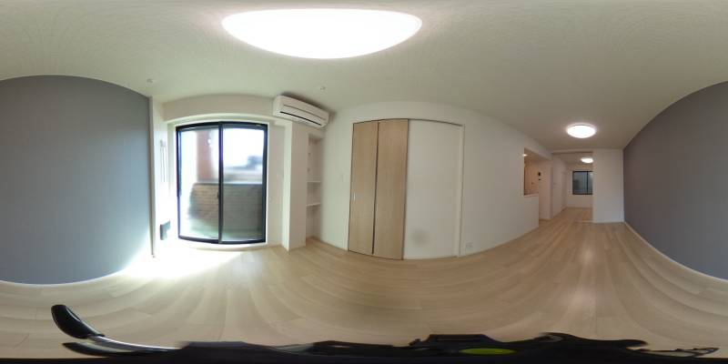 パノラマ画像リビング