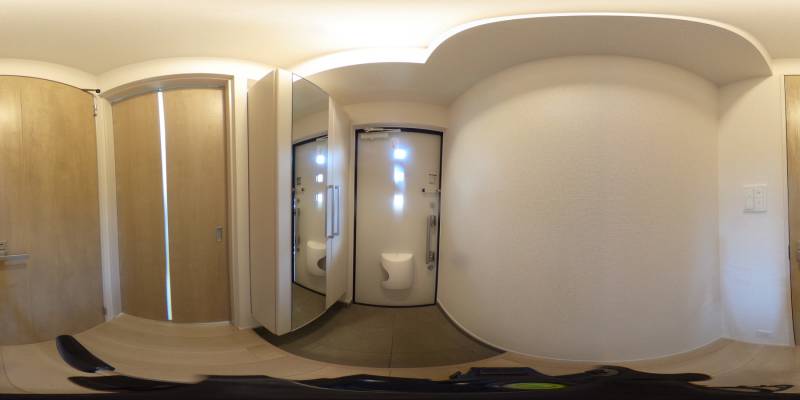 パノラマ画像玄関