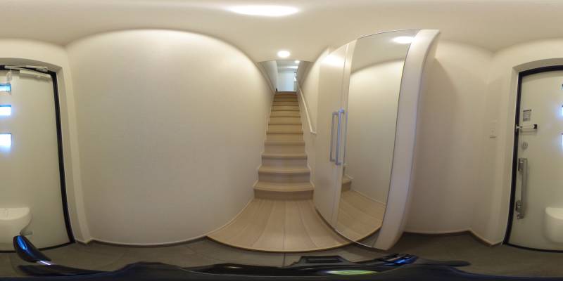 パノラマ画像玄関