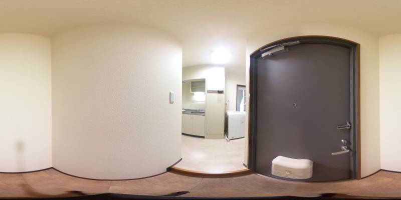 パノラマ画像玄関