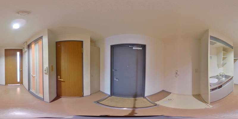 パノラマ画像玄関