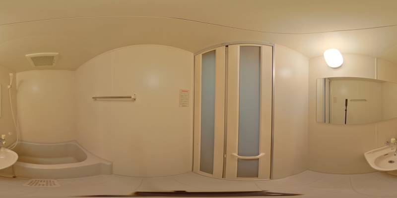 パノラマ画像風呂