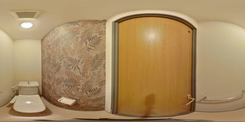 パノラマ画像トイレ