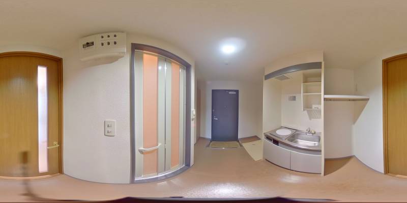 パノラマ画像キッチン