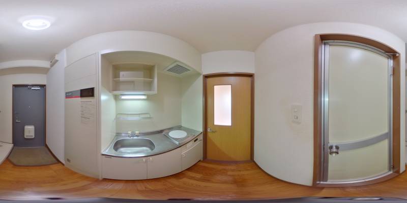 パノラマ画像キッチン