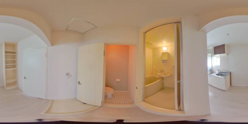 パノラマ画像風呂