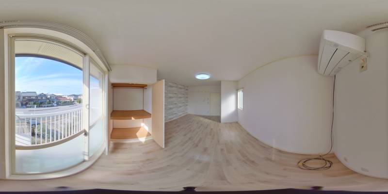 パノラマ画像洋室