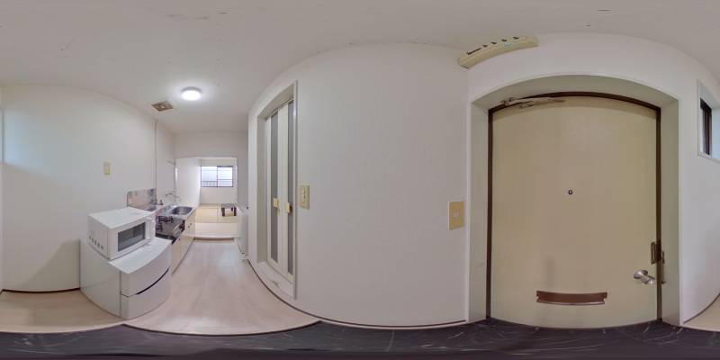 パノラマ画像玄関