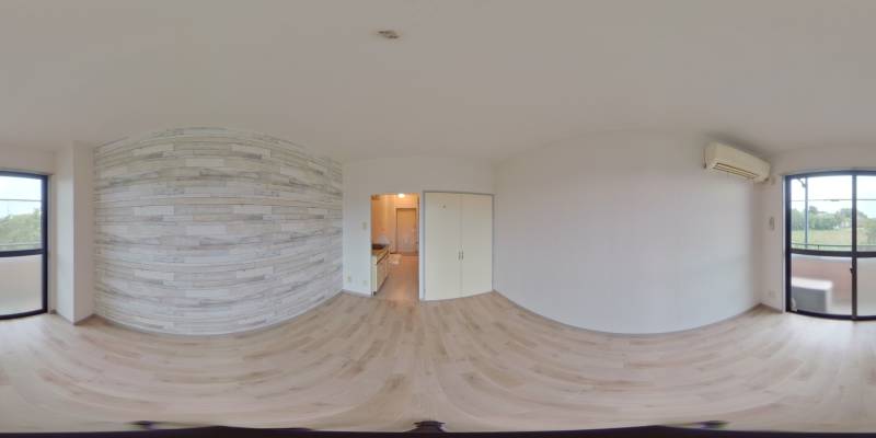 パノラマ画像洋室