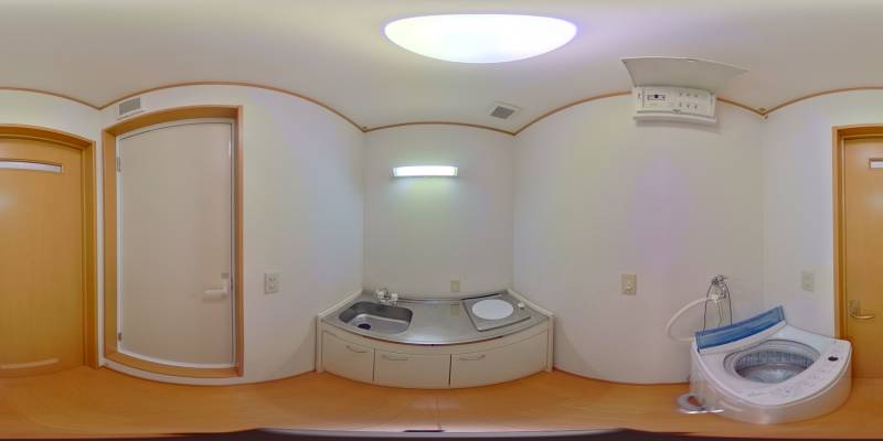 パノラマ画像キッチン