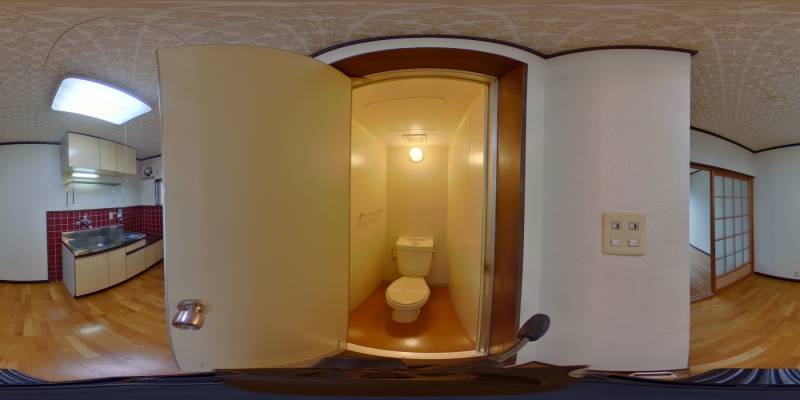 パノラマ画像トイレ