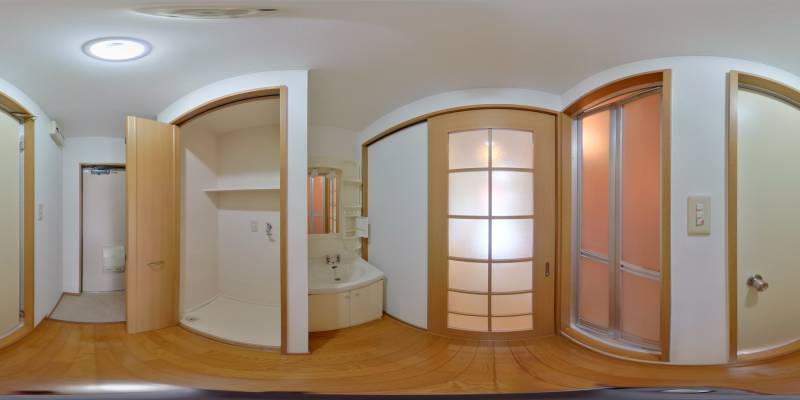 パノラマ画像玄関