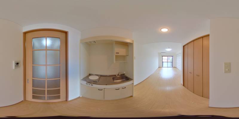 パノラマ画像キッチン