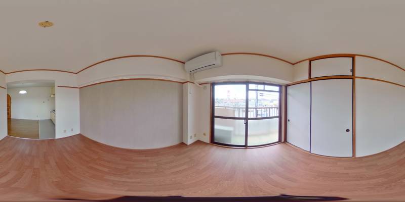 パノラマ画像リビング