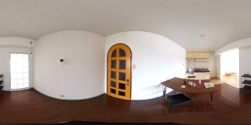 パノラマ画像リビング