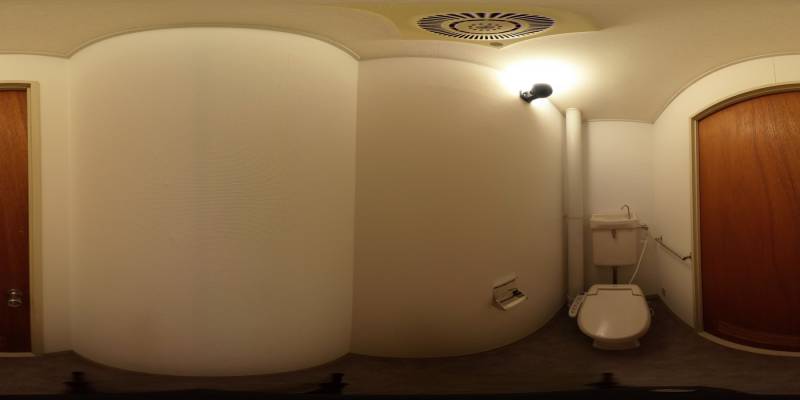 パノラマ画像トイレ