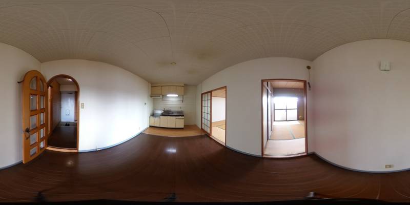 パノラマ画像リビング