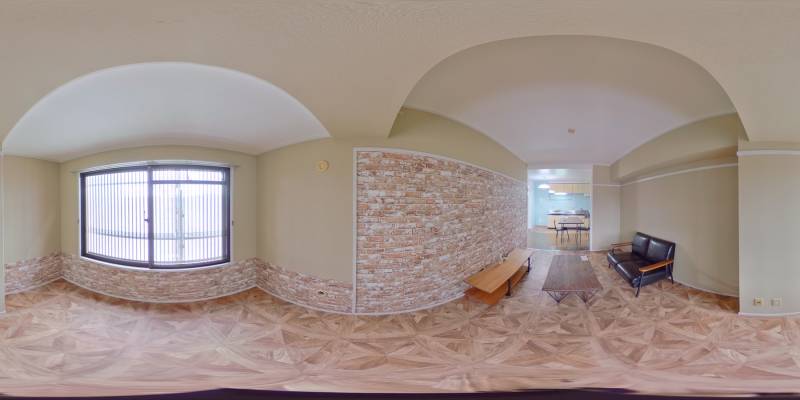 パノラマ画像洋室