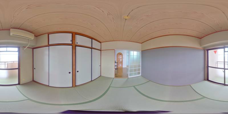 パノラマ画像和室