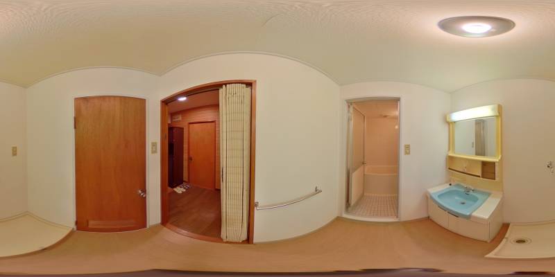 パノラマ画像風呂