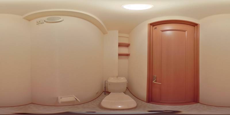 パノラマ画像トイレ