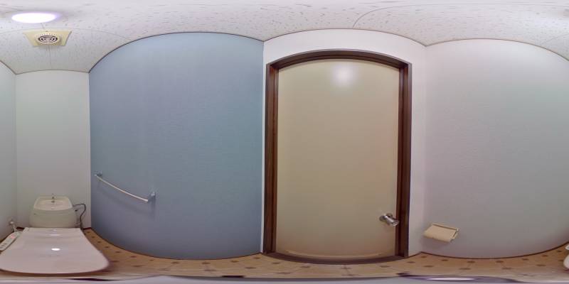 パノラマ画像トイレ