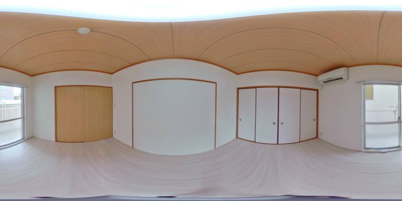 パノラマ画像洋室