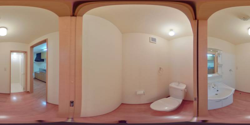 パノラマ画像トイレ