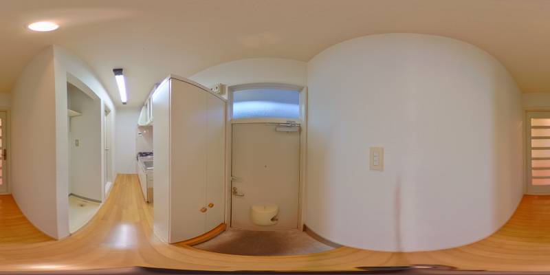 パノラマ画像玄関