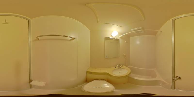 パノラマ画像風呂