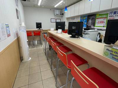賃貸のエリッツ京都芸術大学前店の店内