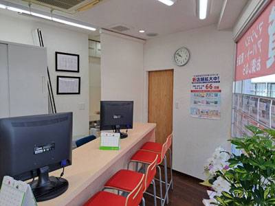 賃貸のエリッツ布施店の店内