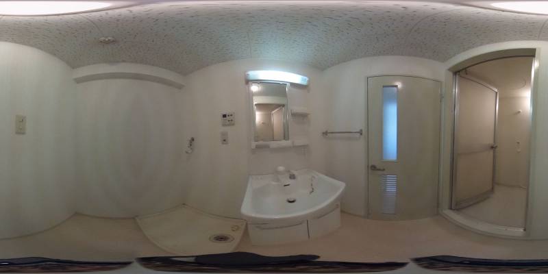 パノラマ画像洗面所