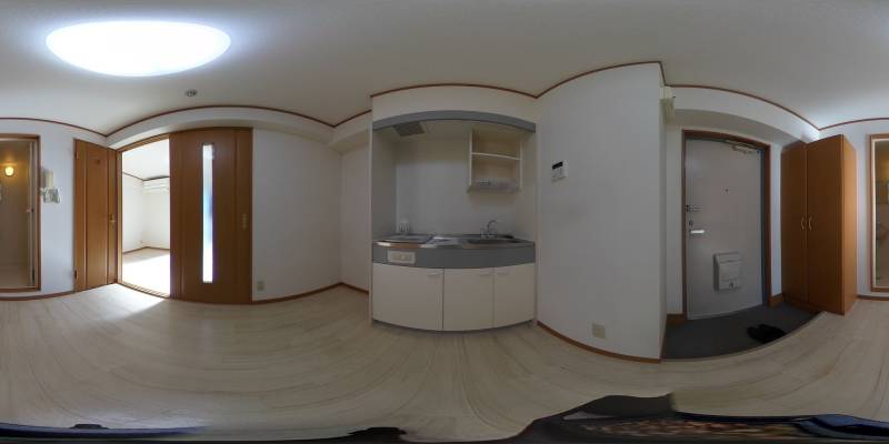 パノラマ画像キッチン