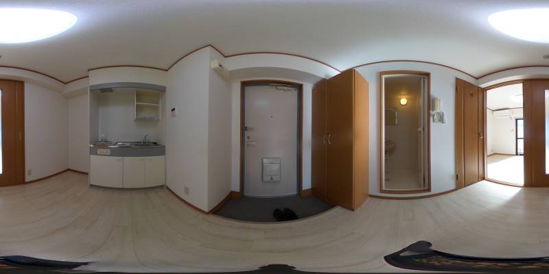 パノラマ画像玄関