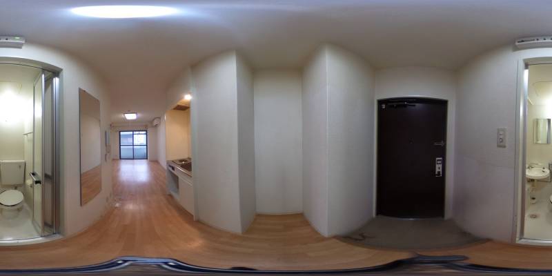 パノラマ画像玄関