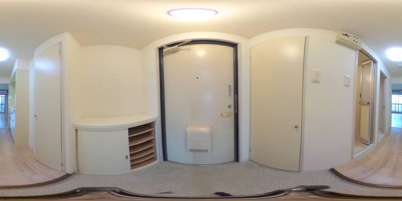 パノラマ画像玄関