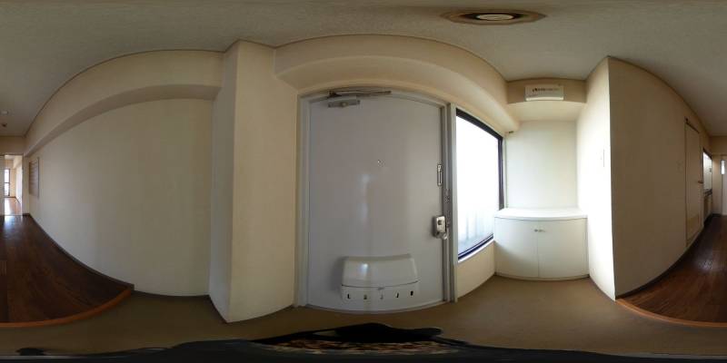 パノラマ画像玄関
