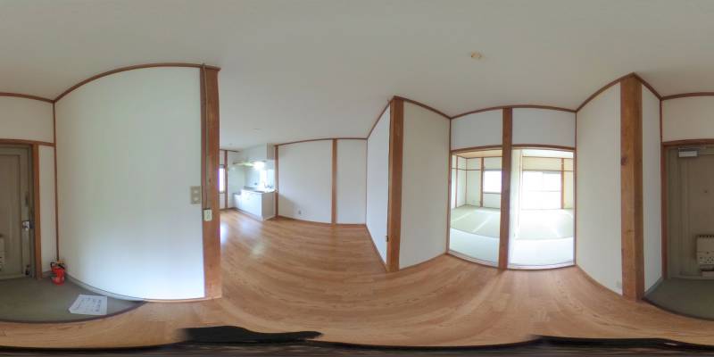 パノラマ画像玄関