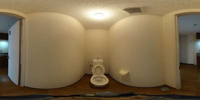 パノラマ画像トイレ