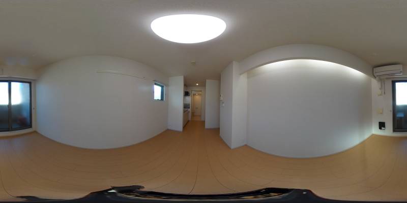 パノラマ画像リビング