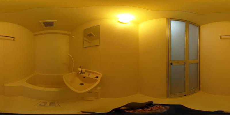 パノラマ画像バスルーム