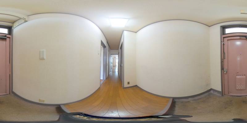 パノラマ画像玄関