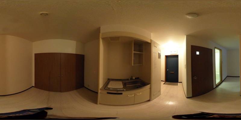 パノラマ画像キッチン