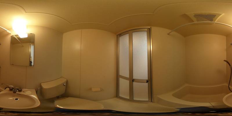 パノラマ画像バスルーム