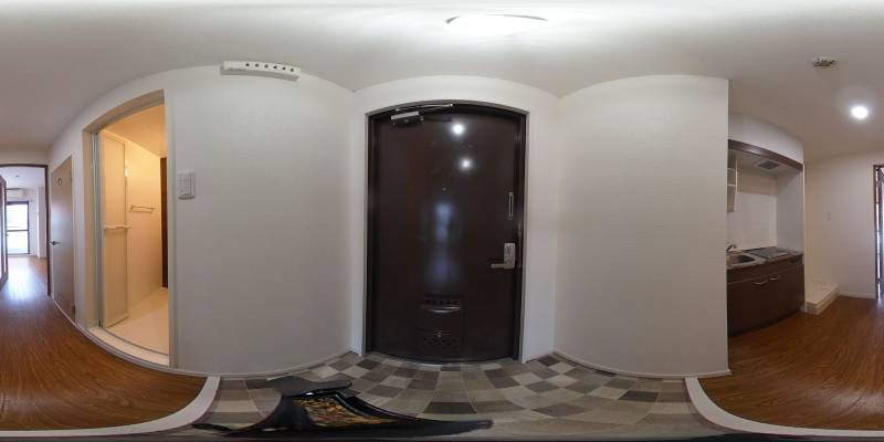 パノラマ画像玄関