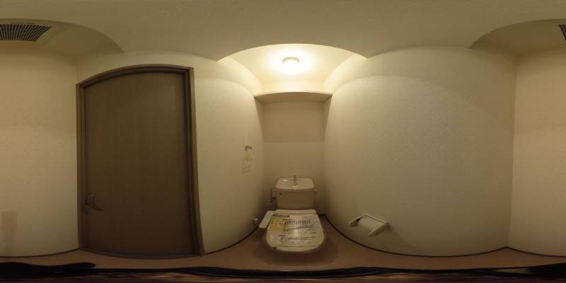 パノラマ画像トイレ
